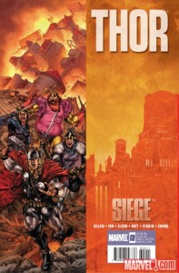 For a four issue series, is Siege starting to feel like it's dragging?